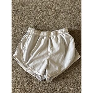 Womens White‎ Nike Dri-Fit Shorts Size Small